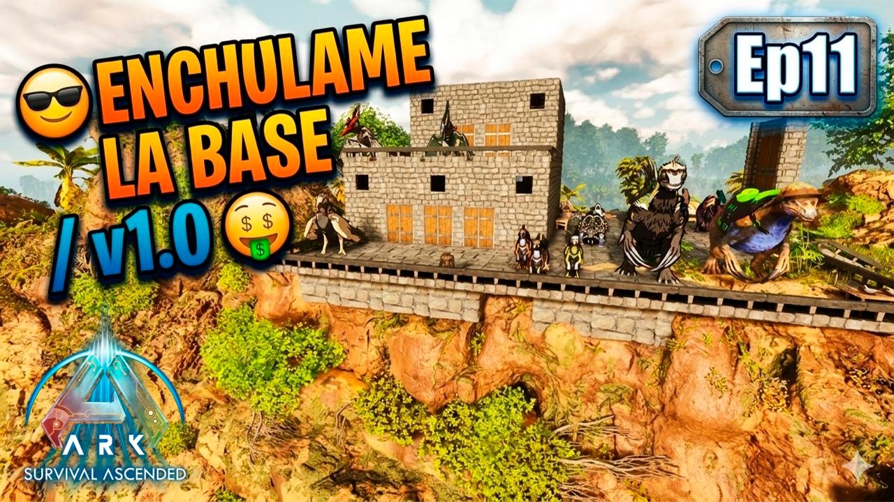 The Island PVE Official - 🏗️🚧 Reconstruimos la base 🚧🏗️ - Ep11