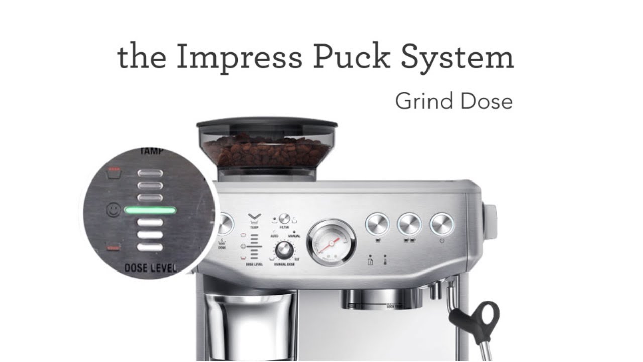Using the Impress Puck System - the Barista Express&reg; Impress