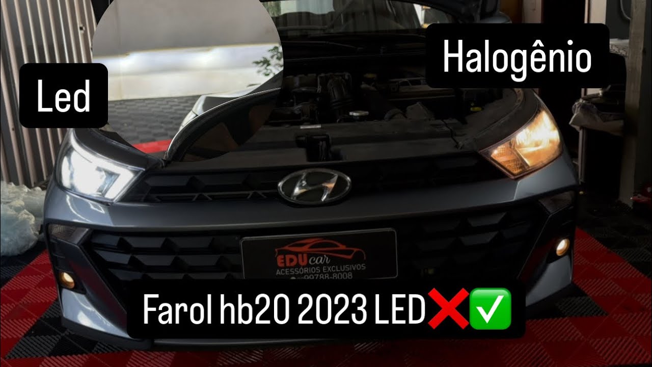 Qual melhor farol para o seu HB20?