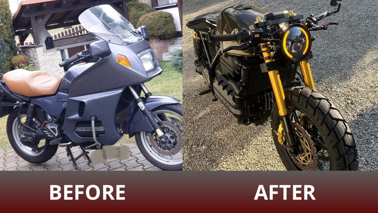 BMW K1100 Cafe Racer  Build přestavba  Easy Moto Racer