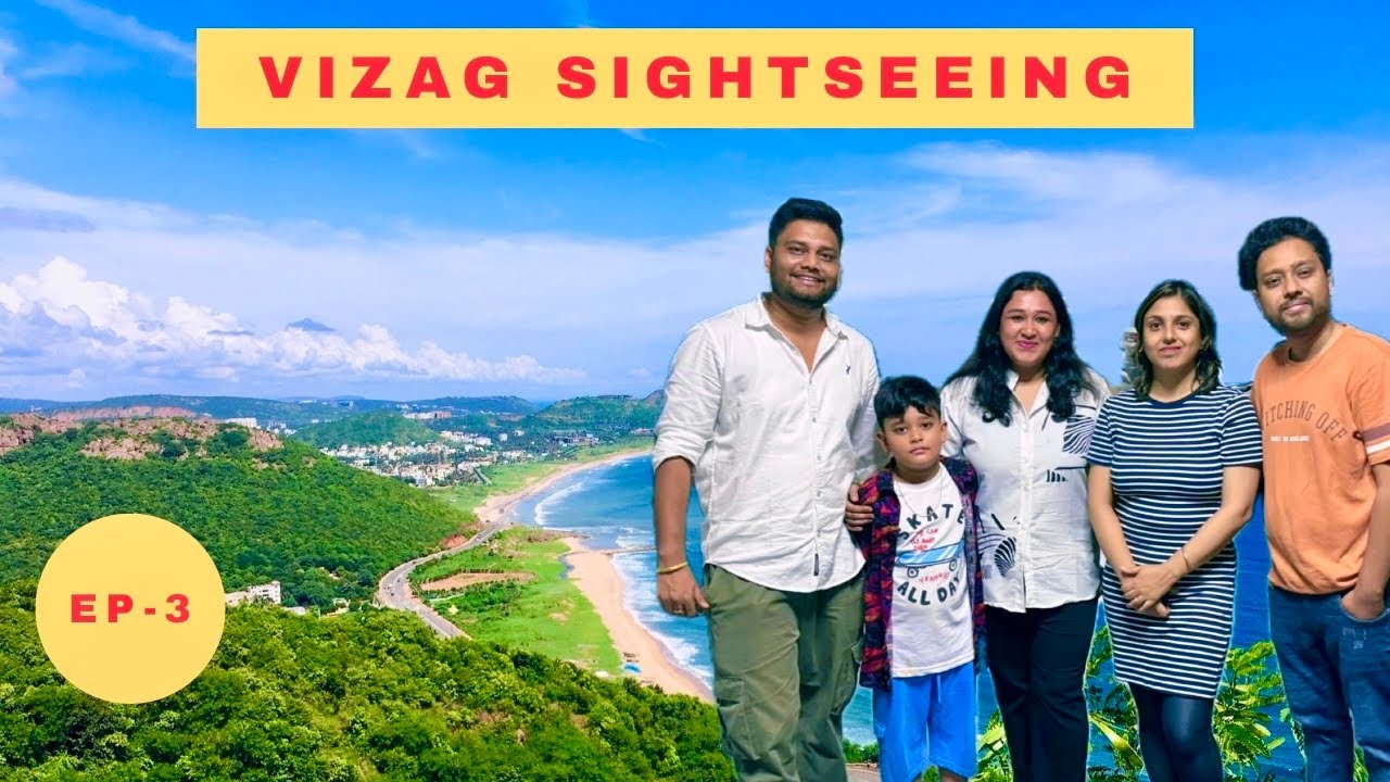 Vizag Sightseeing | Sudden meet with @BetterLiving | The Creek | Best Hotel in Rushikonda Vizag