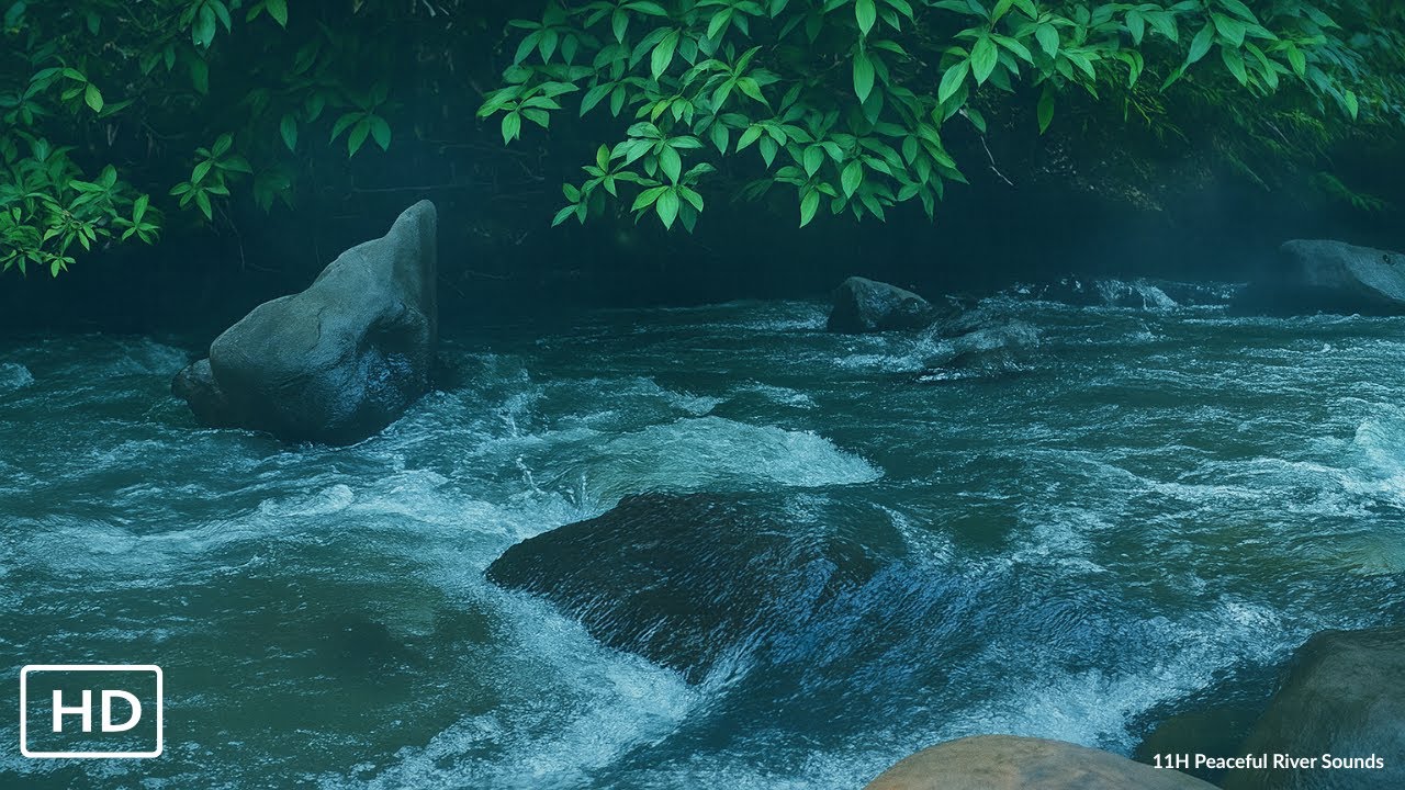 Deep Sleep River Sounds – Real Flowing Water