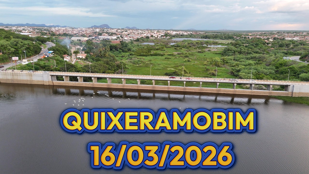 Barragem de Quixeramobim / Açude Fogareiro dados Atualizados 16/03/2026 Sertão Central - Ceará