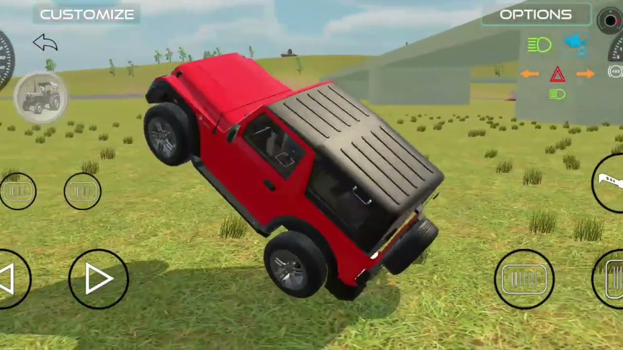 Mahindra Thar Game 😍 | Full Offroad Adventure GameplayThar Game Gameplay 🔥 | Mountain & Mud Driving 