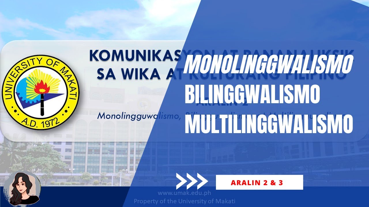 Aralin 2: Monolinggwalismo, Bilinggwalismo, Multilinggwalismo | Komunikasyon at Pananaliksik