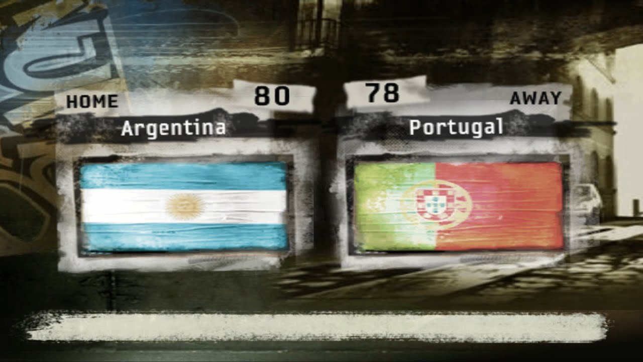 FIFA Street 2 - Argentina Vs. Portugal