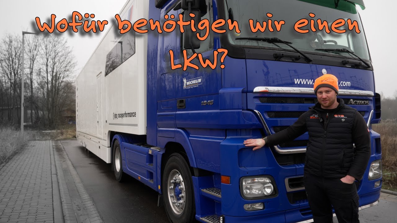 So kommen unsere Rennwagen zur Rennstrecke! Renn-LKW Vorstellung #qtqraceperformance