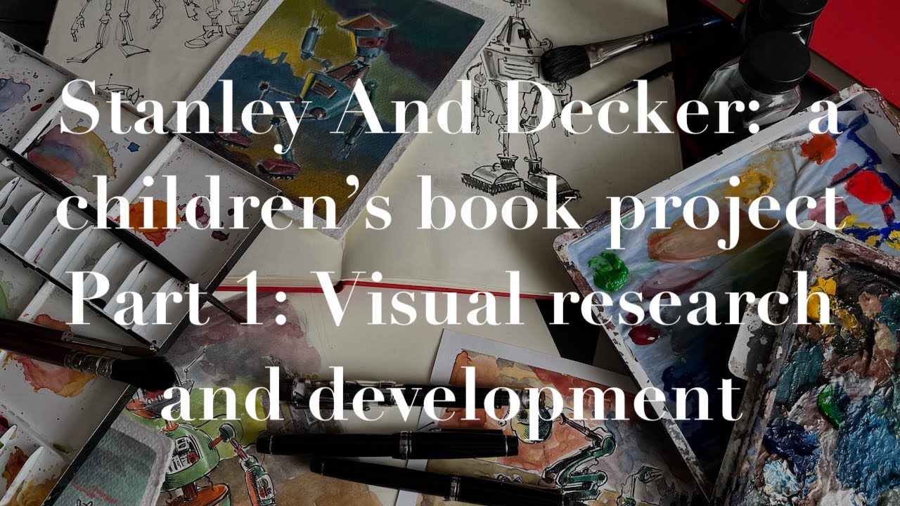 Stanley and Decker: a children's book project. Part 1: Visual Research and Development