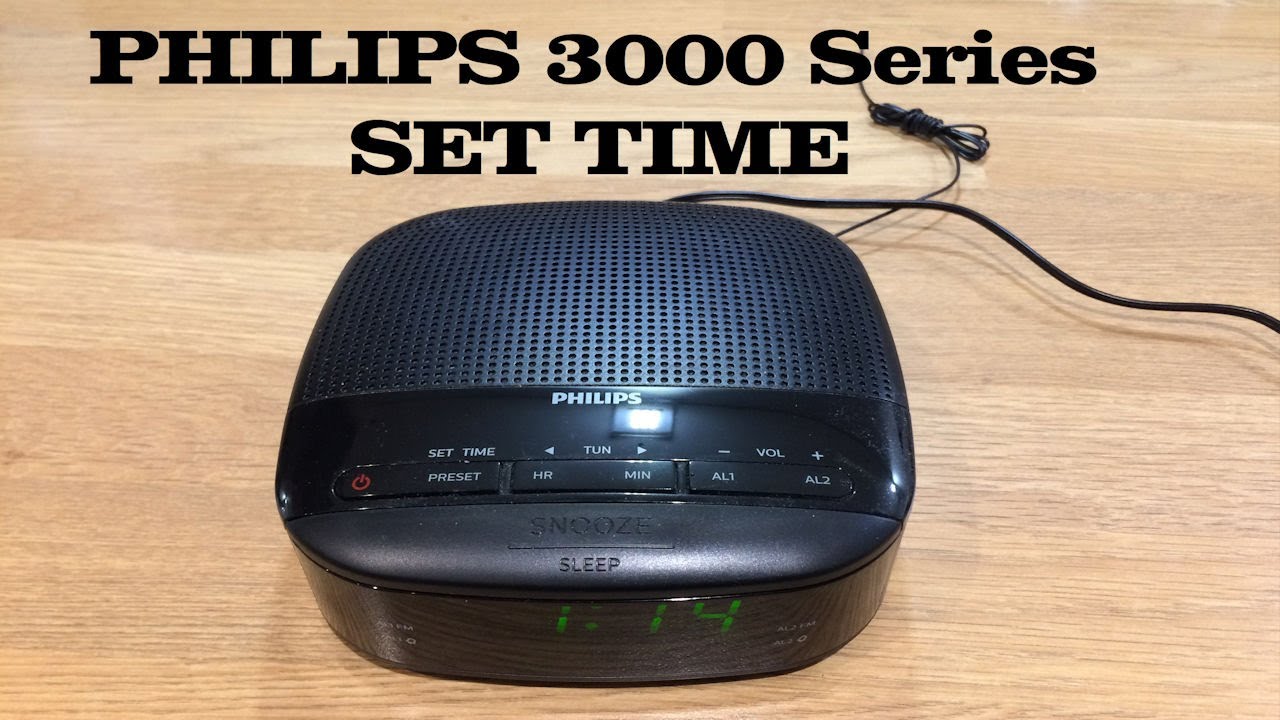 Радиочасы Philips Time Set 3000 Series