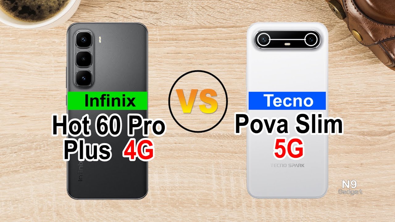 📱 Infinix Hot 60 Pro Plus 4G VS Tecno Pova Slim 5G 🔥 Full Comparison ⚡ Which one?🔥