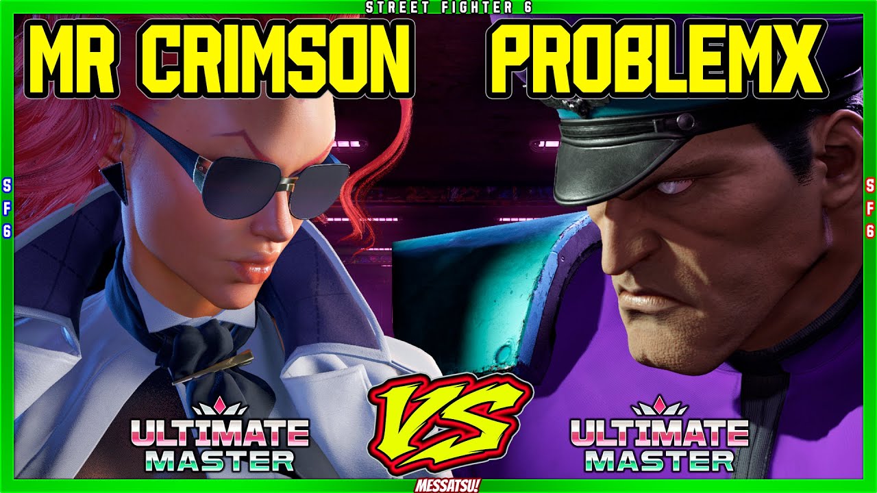 SF6 ProblemX (M.Bison) VS Mister Crimson (C.Viper)💥Messatsu!💥スト6💥Street fighter 6