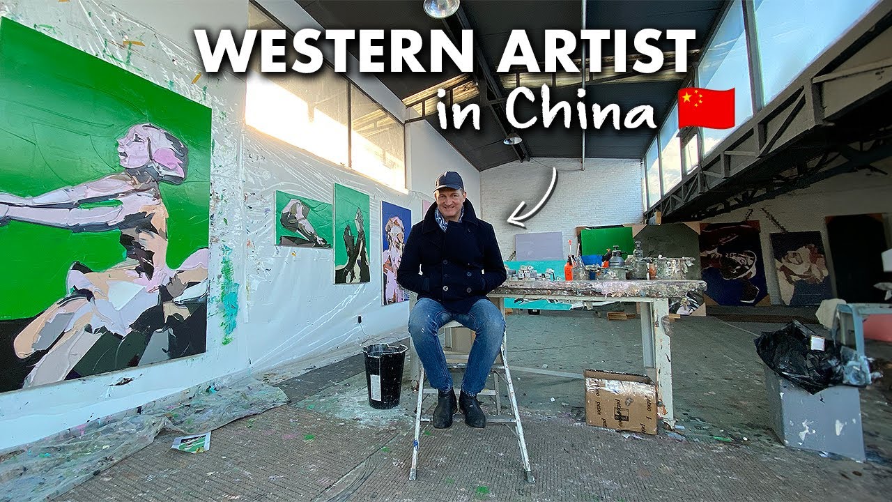 Working As An Artist in China | Studio Visit with Martin Wehmer