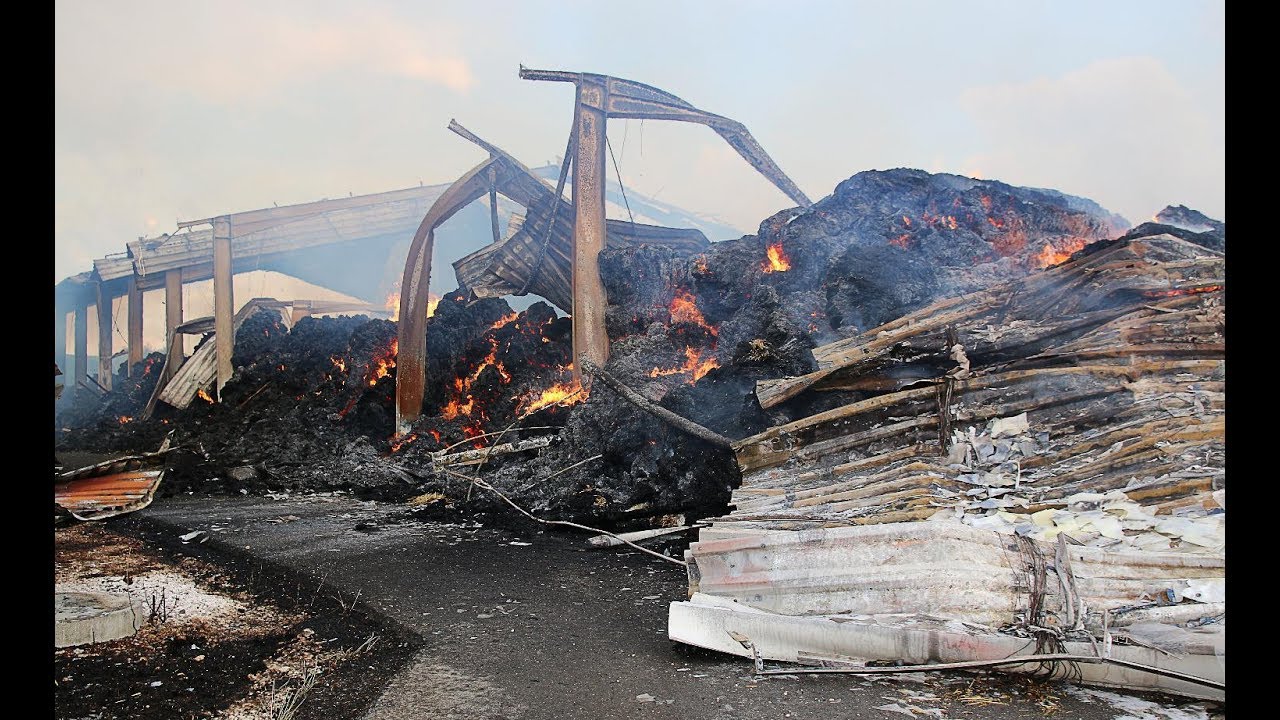 Kreis Günzburg: Großbrand in Bibertal fordert über 5 Milionen Euro Sachschaden