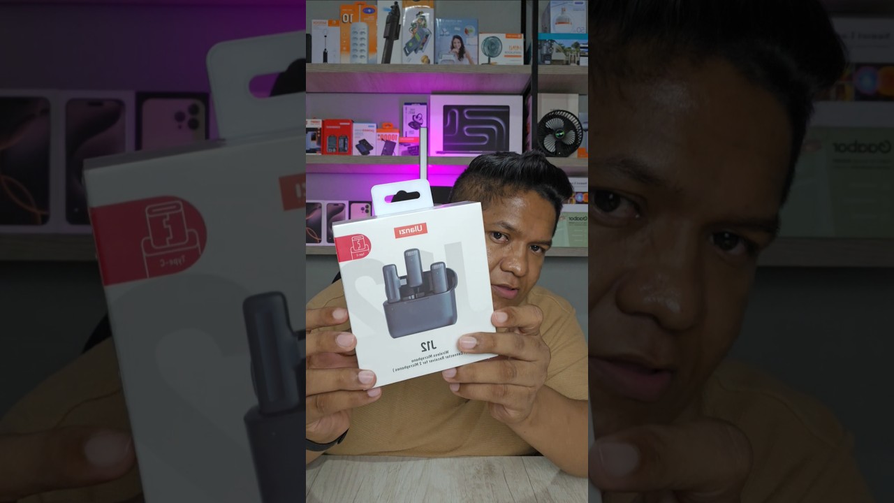 Microfone de Lapela Ulanzi J12