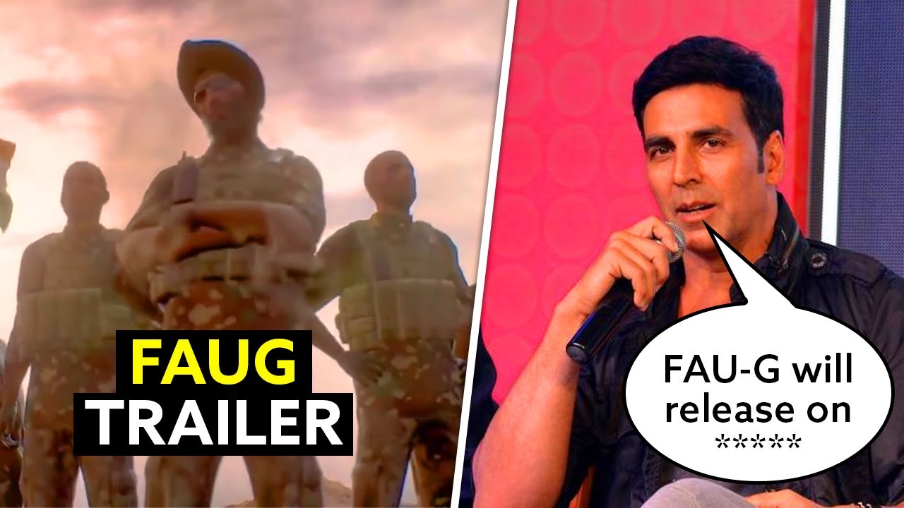 FAUG OFFICIAL TRAILER IS FINALLY HERE 🔥🔥| FAUG RELEASE DATE | Everything You Need To Know!