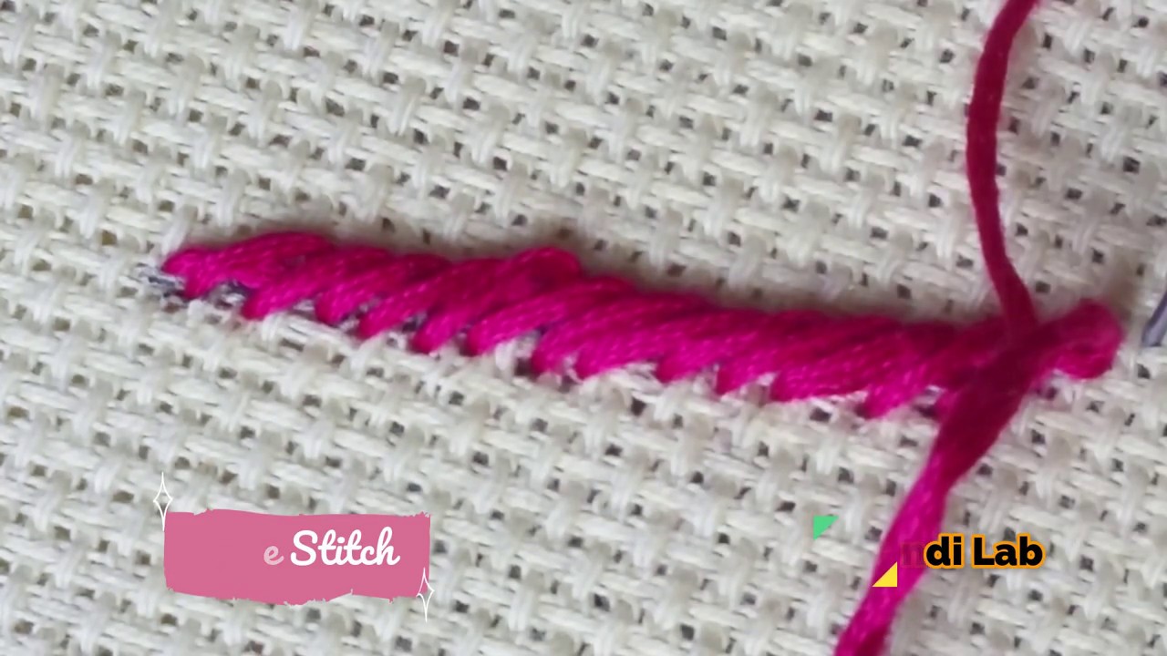 Rope Stitch #4 l How to make a Rope Stitch l hand embroidery