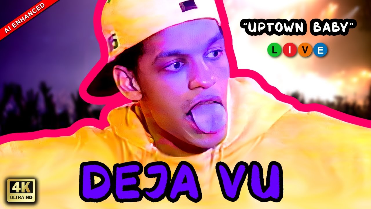 Lord Tariq & Peter Gunz Deja Vu (Uptown Baby) (LIVE) 1998 4K