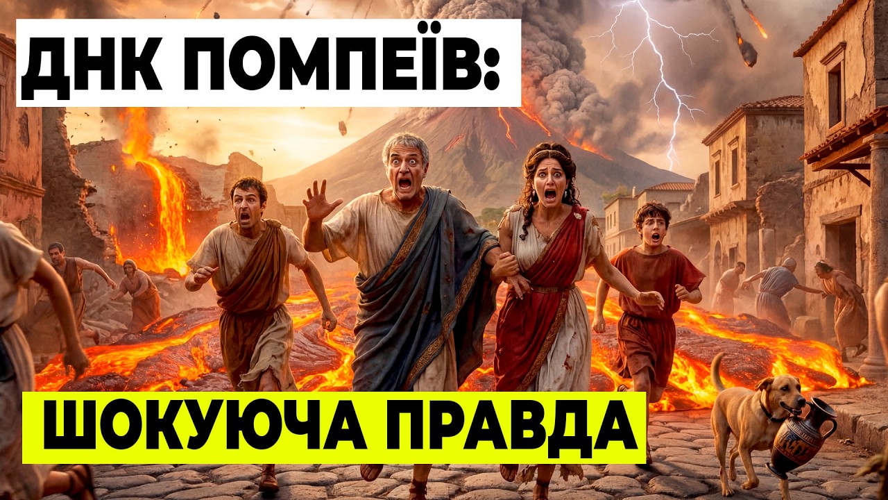 Гарвард витягнув ДНК із Помпеїв.  Історію Риму доведеться переписати