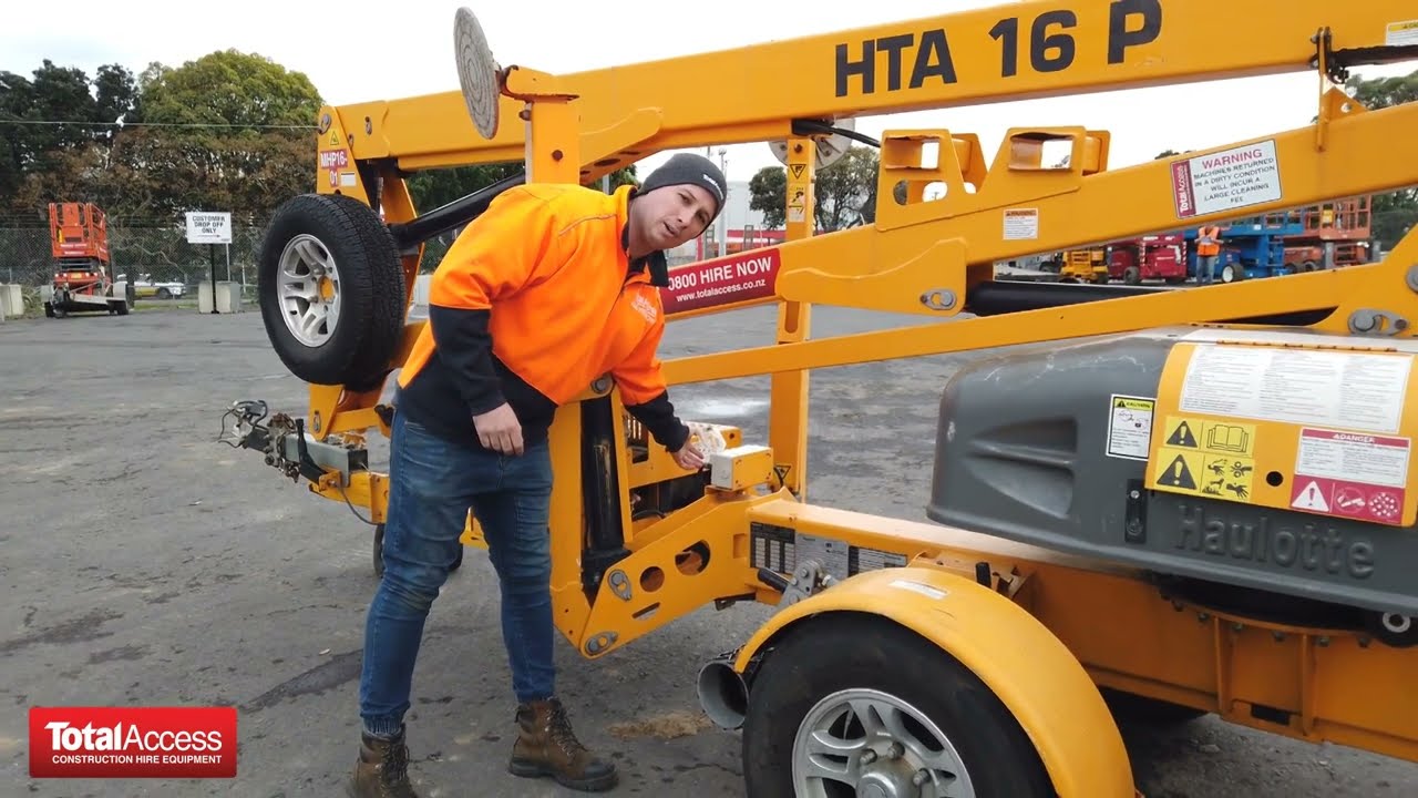 How To Operate The Haulotte Cherry Picker | Total Access