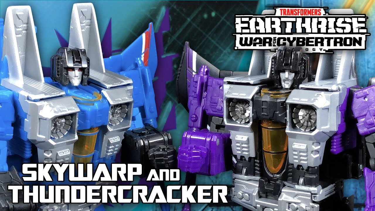 Tambeyoda Reviews: Transformers Earthrise Cybertronian Villains Skywarp & Thundercracker