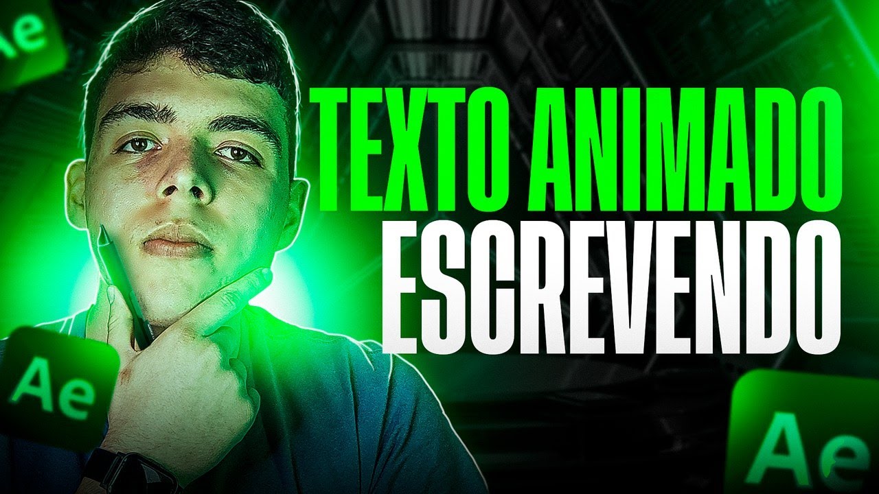 EFEITO DE TEXTO MANUSCRITO NO AFTER EFFECTS