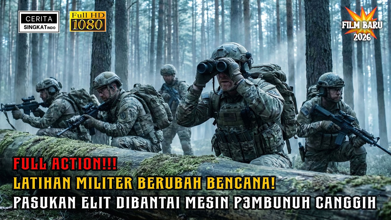 SERU BANGET! FULL ACTION 🤖💥 PASUKAN ELIT DIBANTAI MESIN P3MBUNUH CANGGIH alur cerita film terbaru
