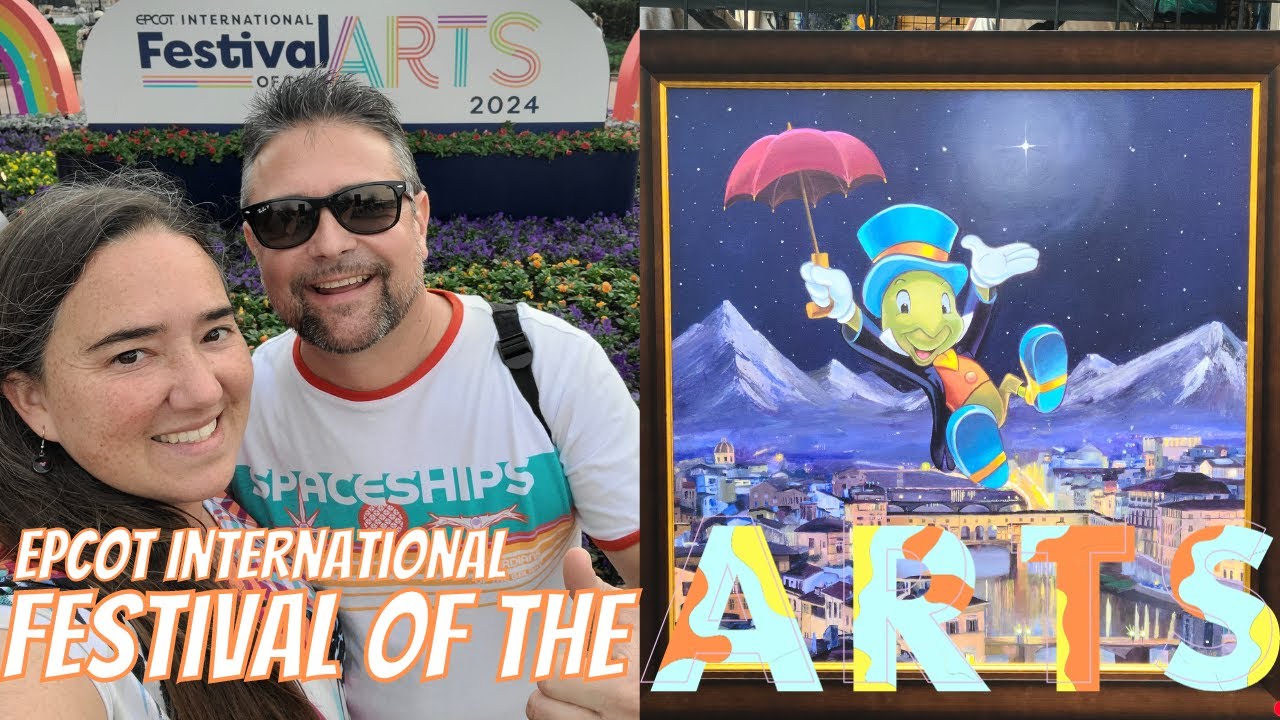 Yes We Show The Arts! Epcot's Festival Of The Arts! Visual, Culinary and Preforming Arts! Full Tour!