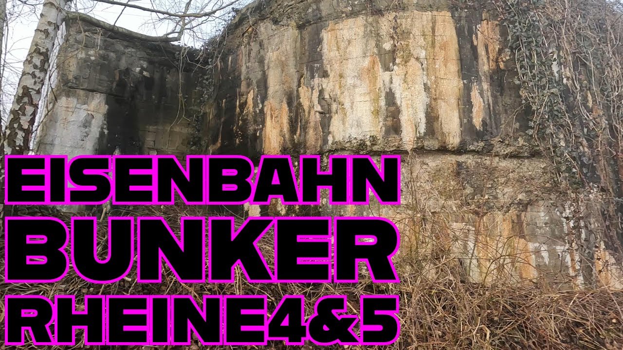 Eisenbahn Bunker Rheine wk2 ww2