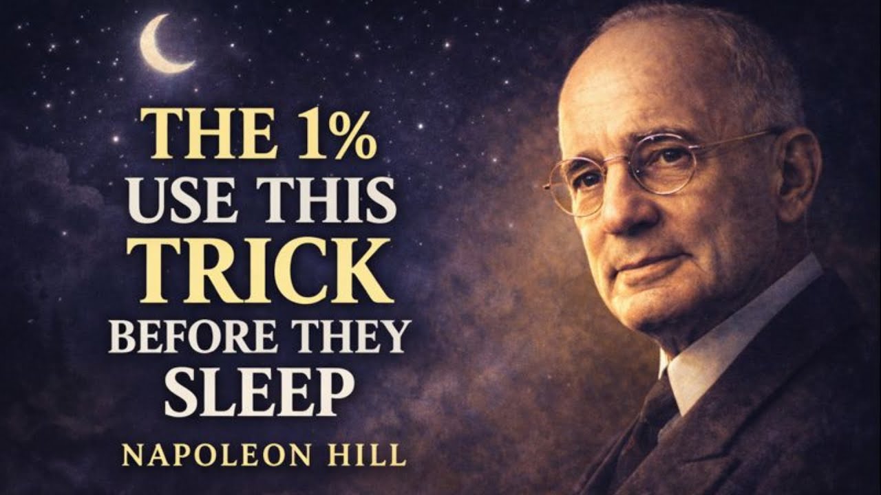 What the 1% Do Before Sleep (Napoleon Hill’s Secret Method)