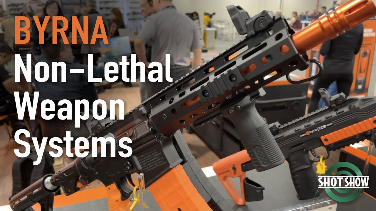 Sportsman's Guide at SHOT Show 2023 NEW Byrna Non Lethal Pistols and Rifles, and Shotgun Ammo