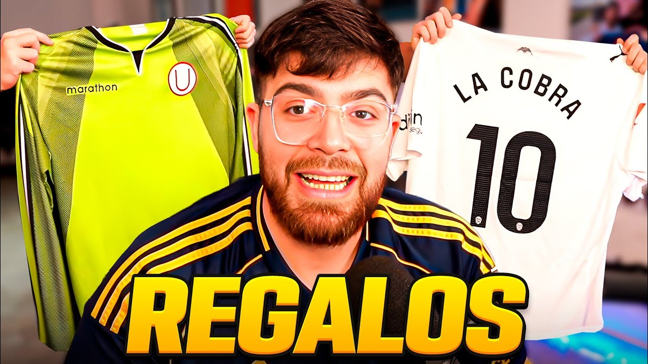 LA COBRA MUESTRA SU NUEVA COLECCIÓN DE CAMISETAS DE FÚTBOL. ¡REGALOS DE LOS CLUBES!