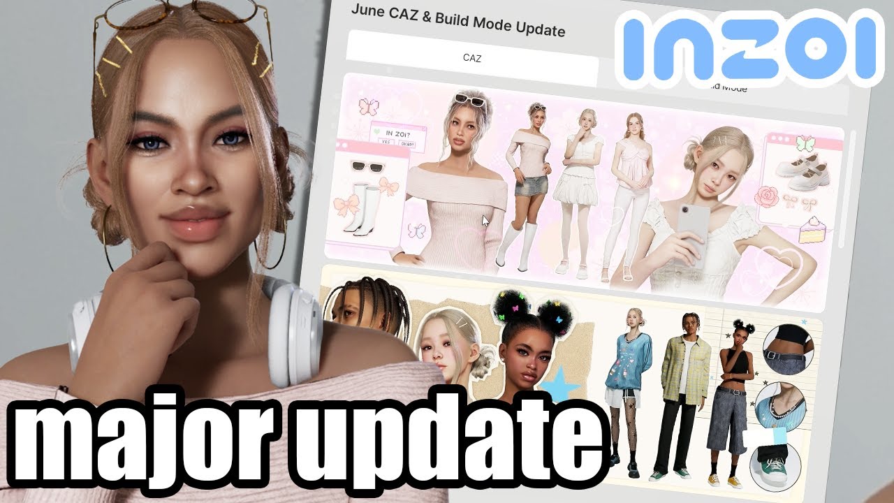 inZOI’s FIRST MAJOR UPDATE IS HERE! 🛠️🛠️