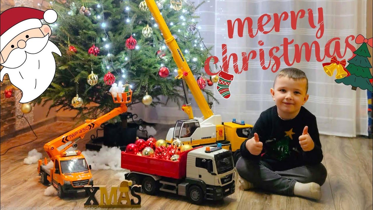 Ubieramy choinkę z modelami bruder, Święta tuż tuż..... Bruder Toys