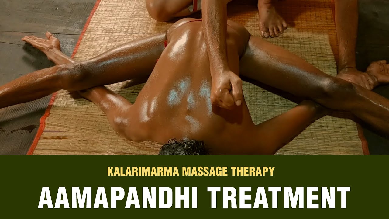 Palm massage therapy segment in Kalari marma therapy - AAMAPANDHI TREATMENT