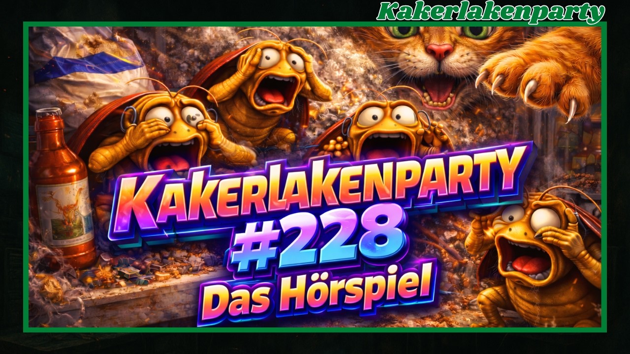 Callcenter Scamanruf - Die Telefonbetrüger - Kakerlaken Party - Hörspiel 228