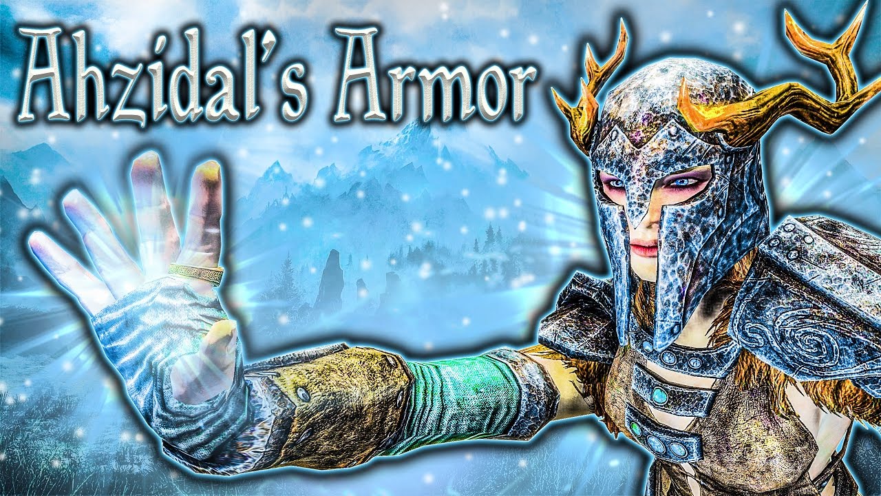 Skyrim SE - Ahzidal's Armor Set - Unique Armor Guide