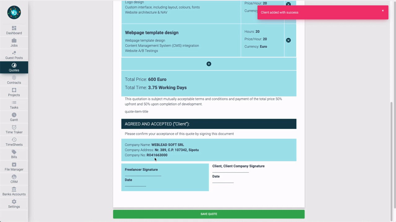 Quote Estimate Price - How to estimate your project with maximum efficiency 💸 Atomyo