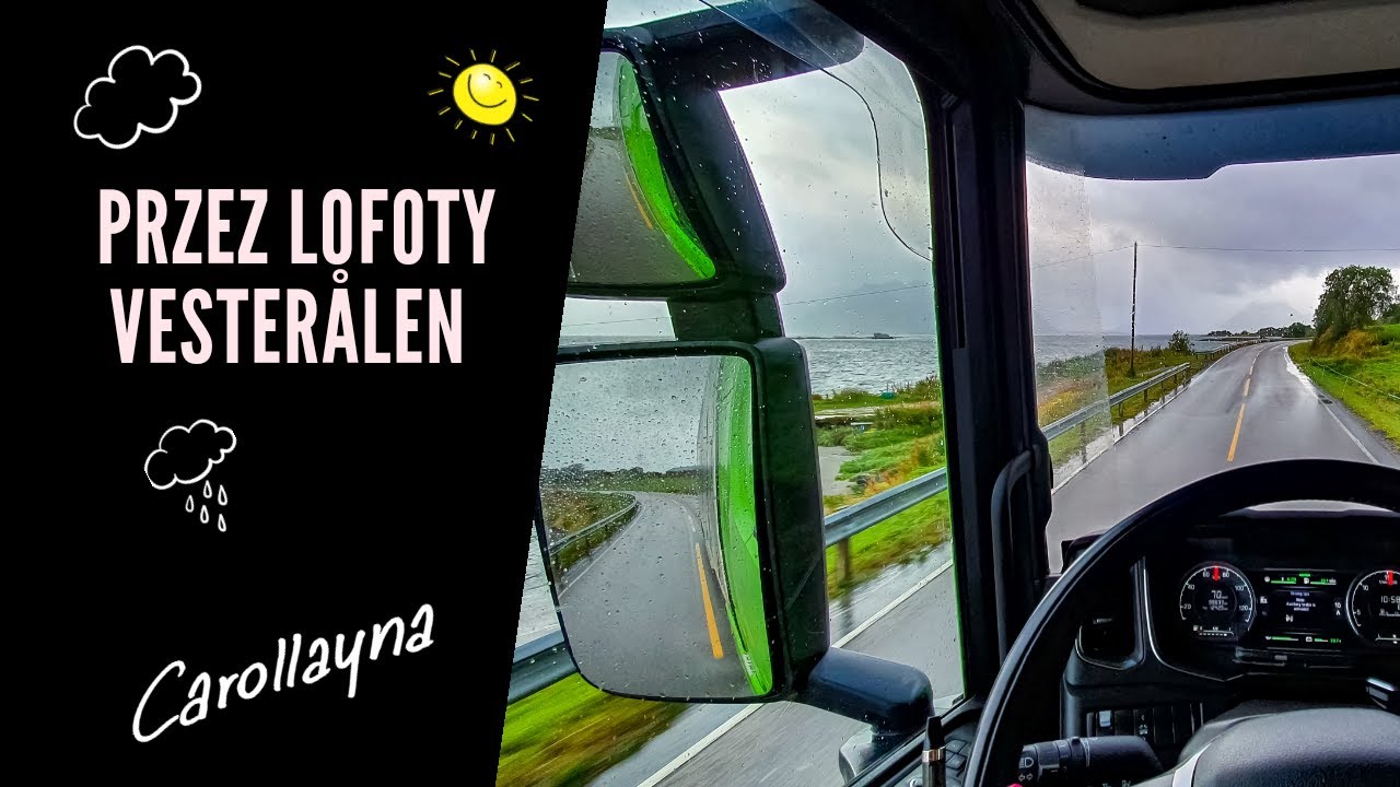 Przez Lofoty i Vesteralen #21 - ciężar&oacute;wka, p&oacute;łnocna Norwegia, Tromso