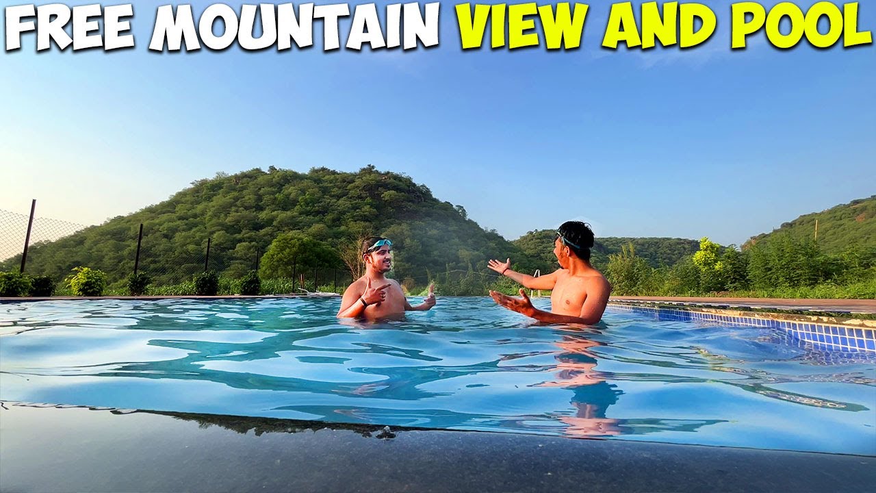 Aravali Hills in Gurgaon (BEST MOUNTAIN VIEW AND POOL PARTY)