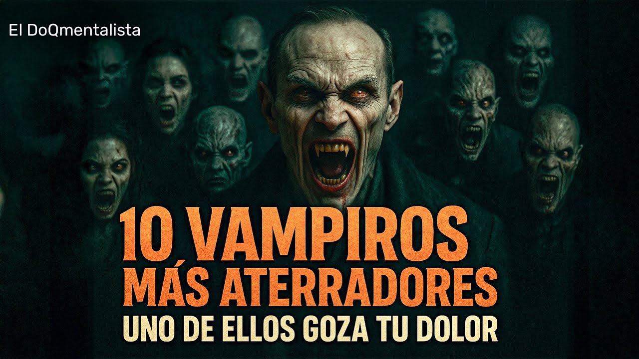 Los 10 Vampiros M&aacute;s Aterradores: Criaturas de la Oscuridad Que Te Helar&aacute;n la Sangre