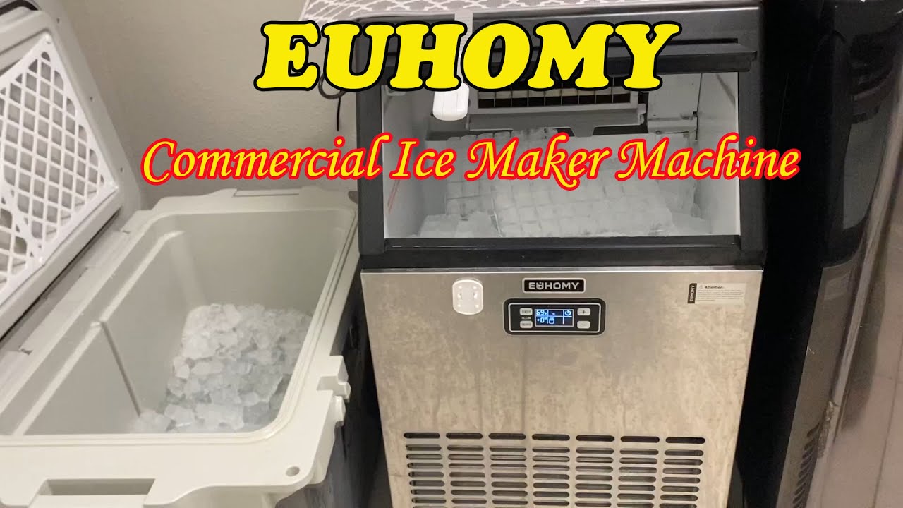 Обзор коммерческого льдогенератора EUHOMY – хорош ли он? Стоит ли его покупать?
