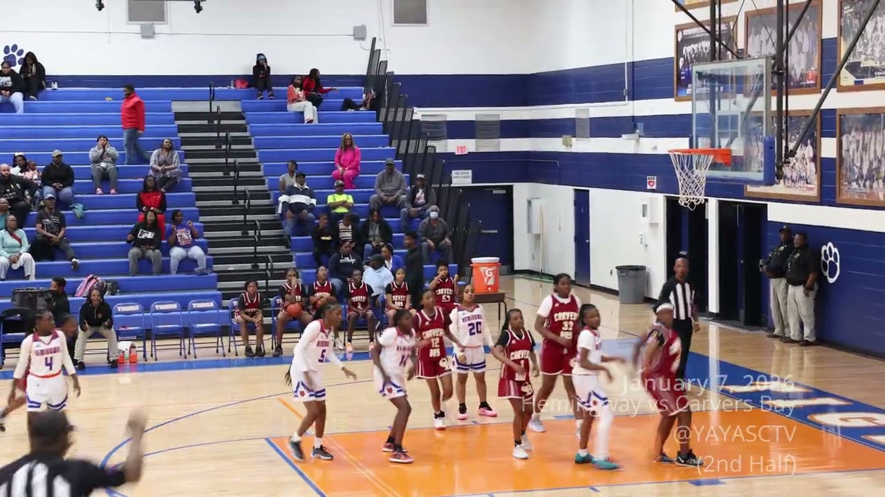 Hemingway vs Carvers Bay Middle Girls Basketball (2nd Half Only)