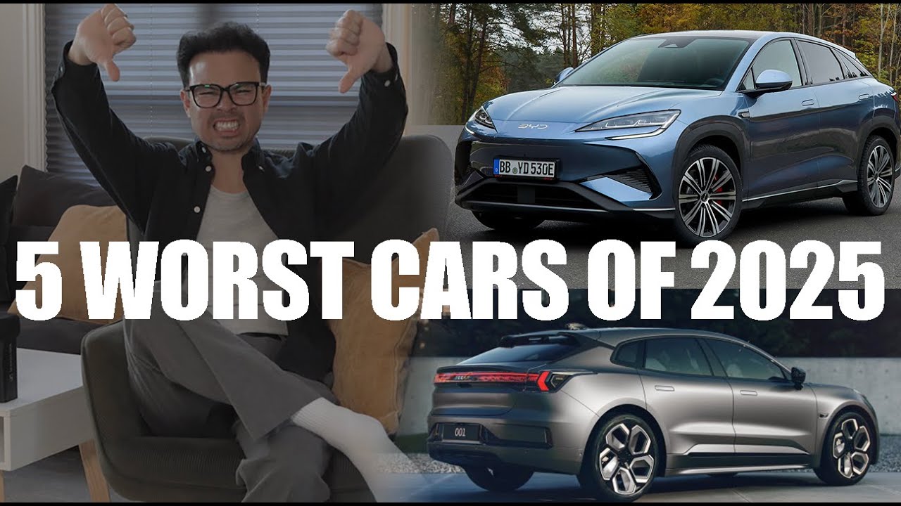 5 худших автомобилей, на которых я ездил в 2025 году