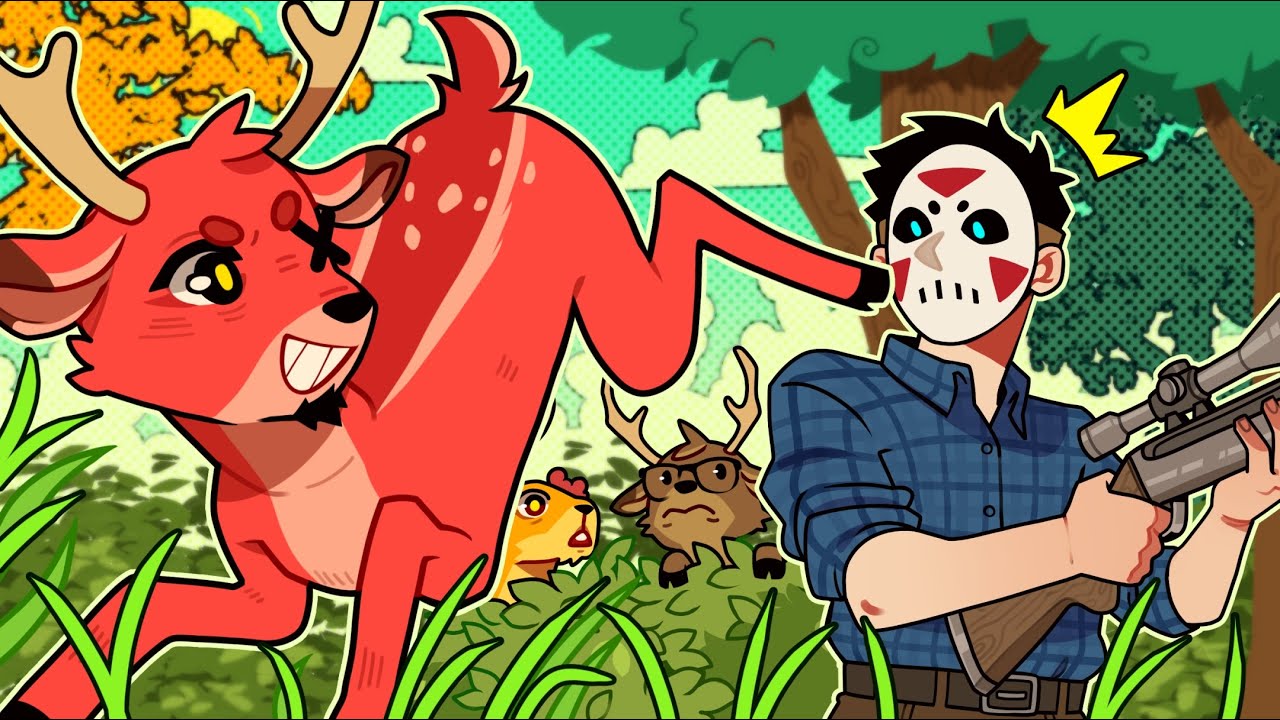 THESE DEER AIN'T BUCKIN' AROUND! | Hoofobia (w/ H2O Delirious, Kyle, & Squirrel)
