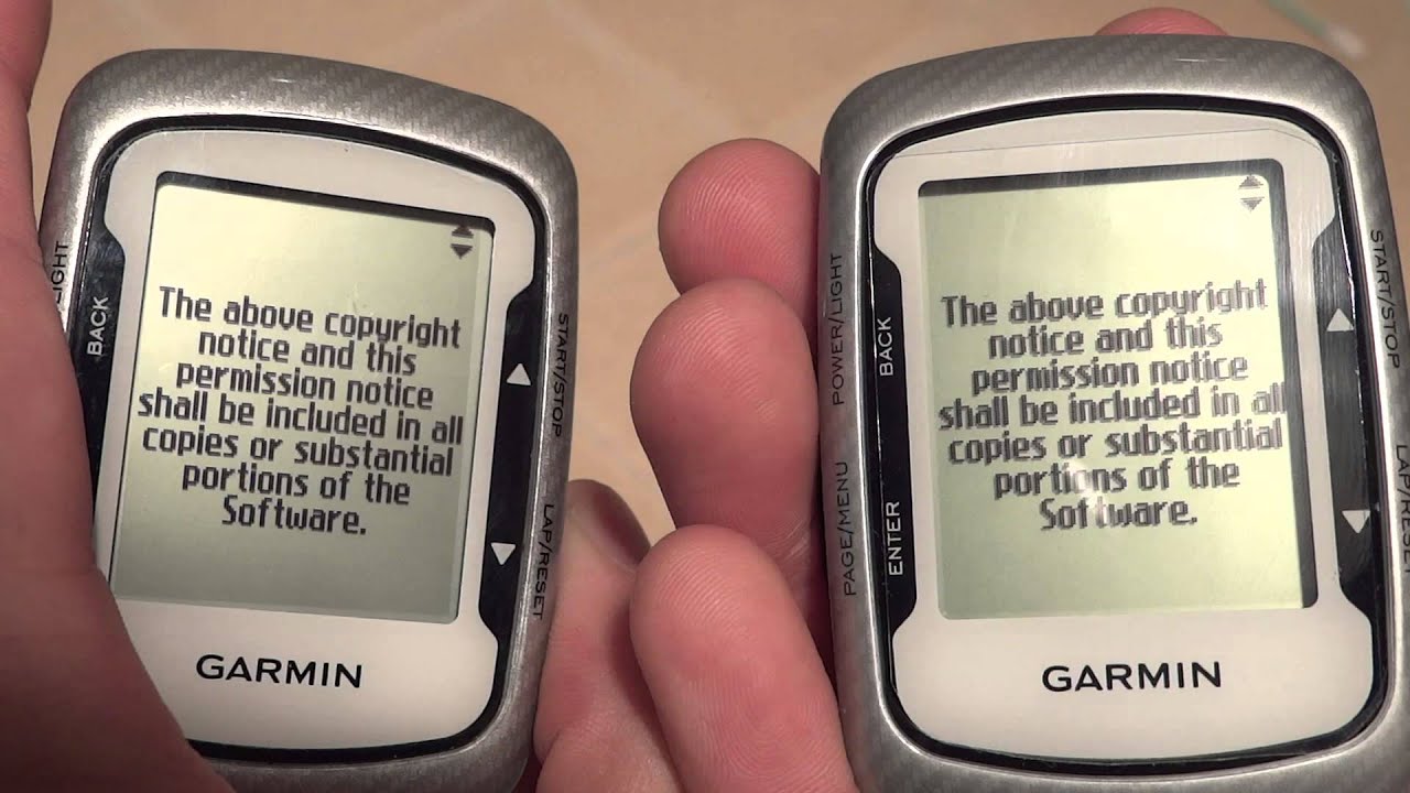Garmin Edge 500 Black(Chinese/English switchable) Streamline Version: TWN vs U.S.