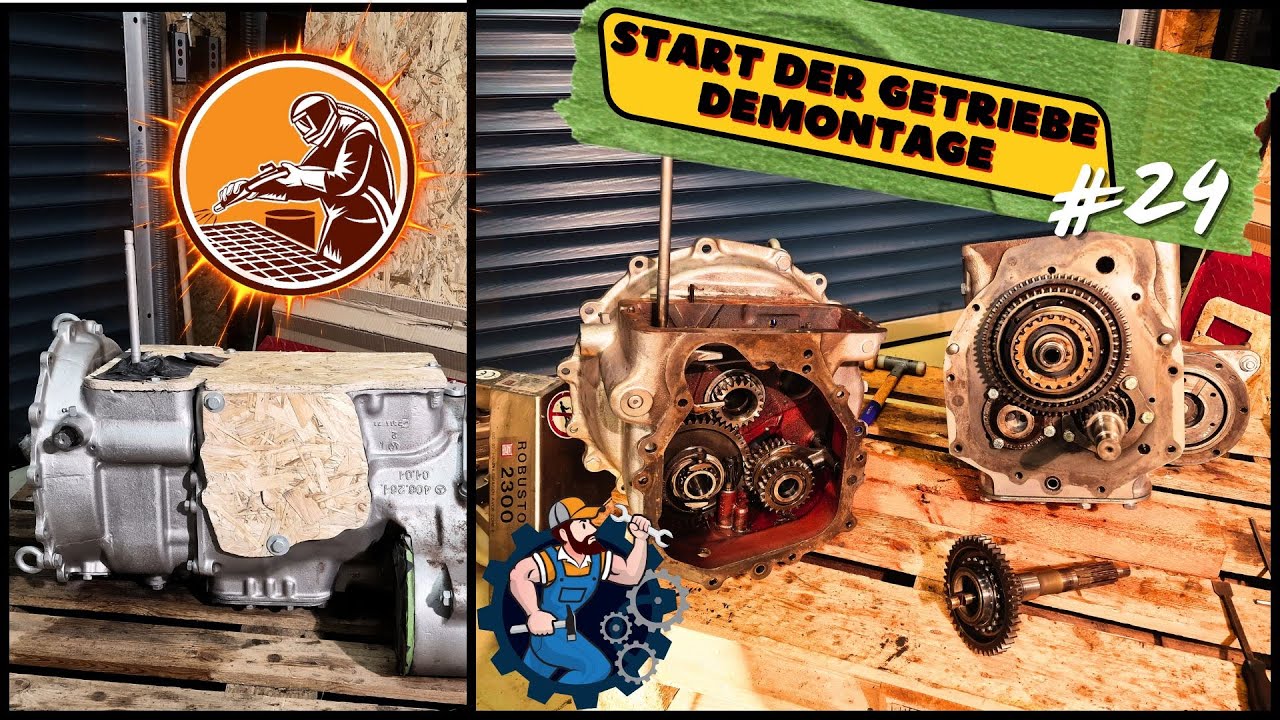 Unimog Getriebe Part 4 Zerlegen des Vorbau Getriebe | Restauration & Technik