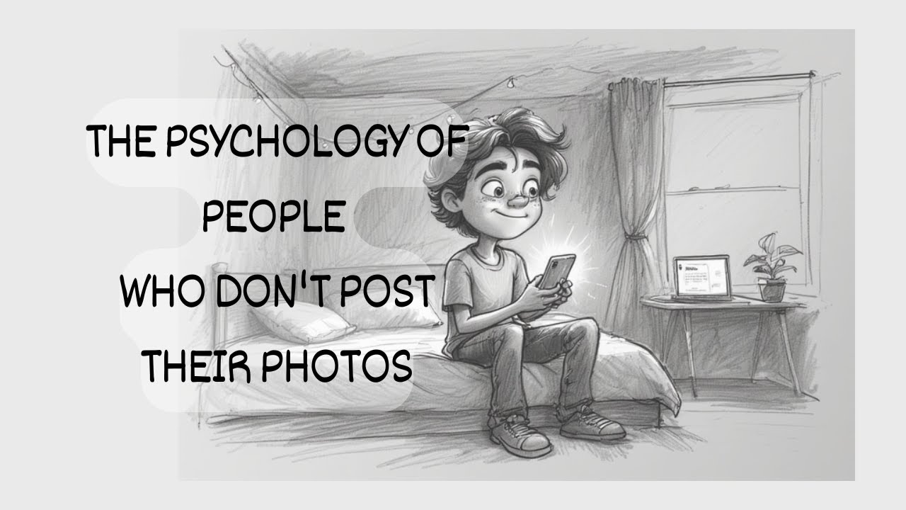 THE PSYCHOLOGY OF PEOPLE WHO DON'T POST THEIR PHOTOS