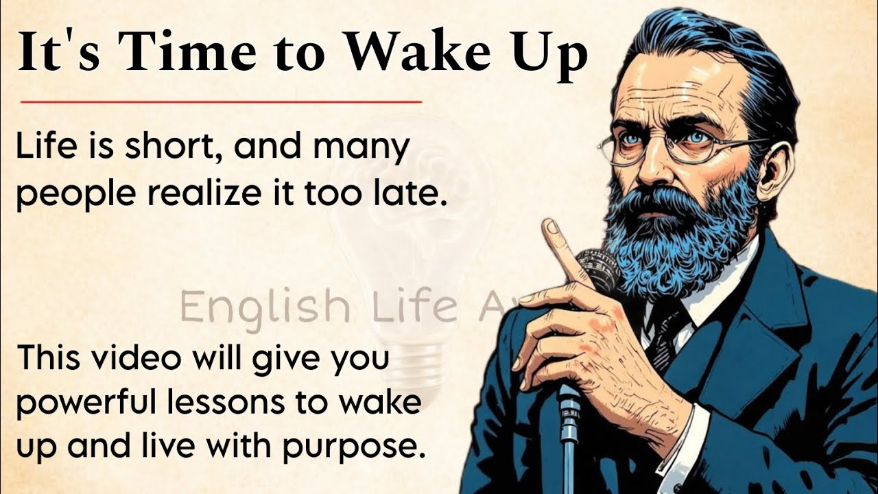 It's Time to Wake Up | Graded Reader | Improve Your English Fluency ✅
