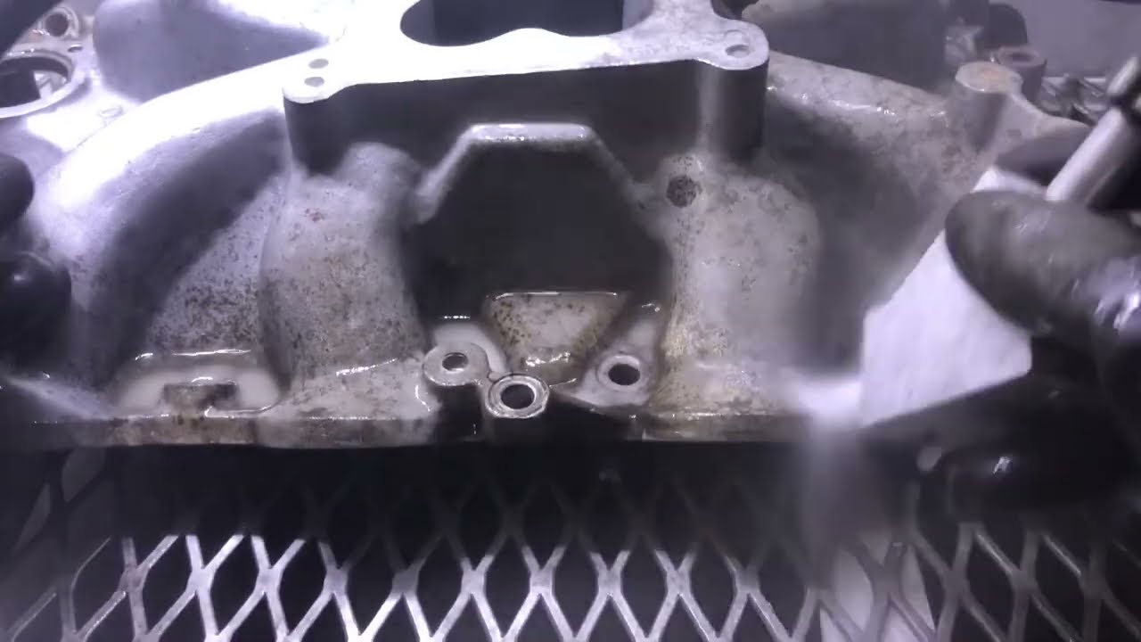 Liquid Bead Blasting / Vapor Honing - Intake Manifold