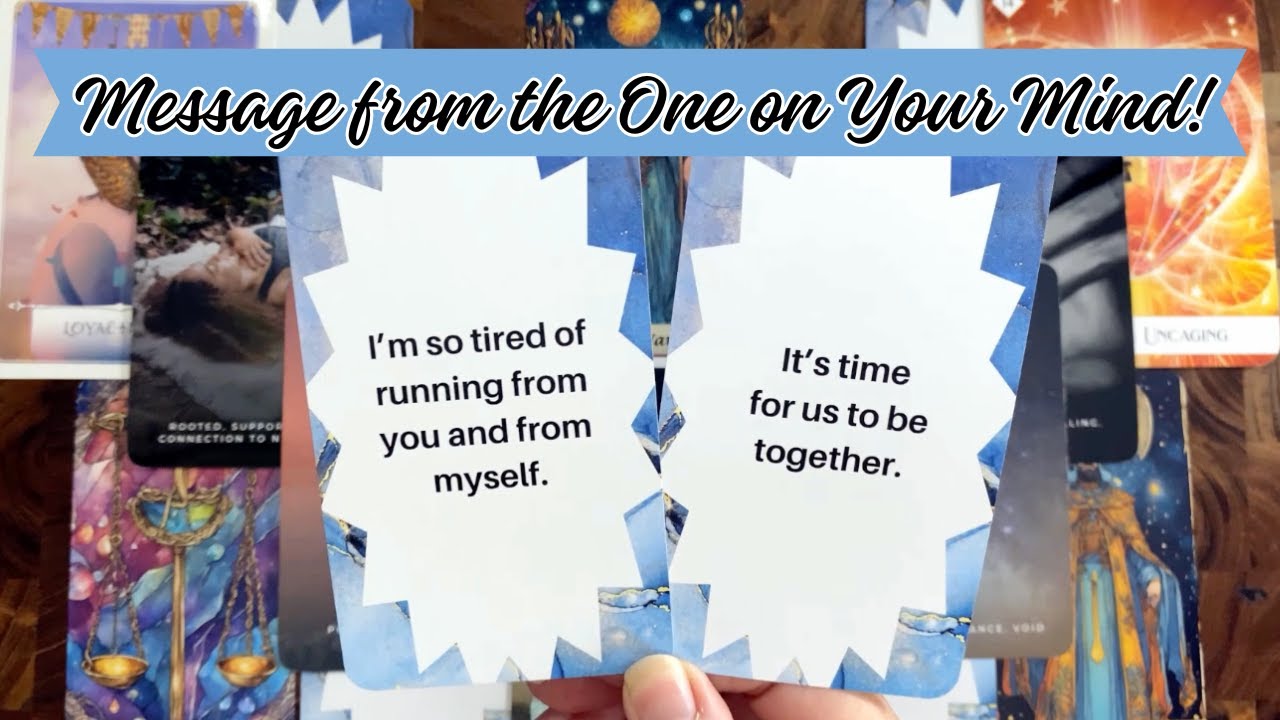 YOUR PERSON IS READY TO STOP RUNNING & TAKE ACTION 💙 COLLECTIVE LOVE READING 🩵 (TAROT READING) 🌠